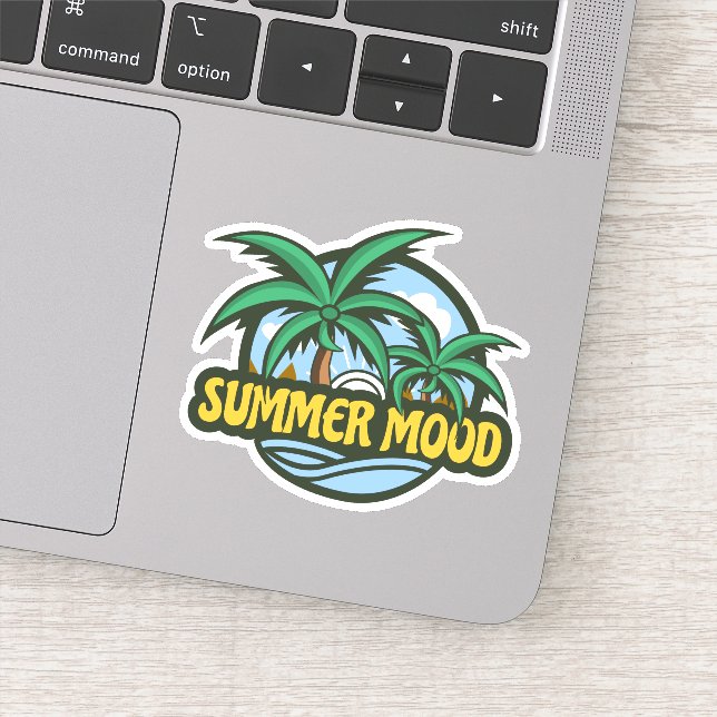 Pegatina Ánimo de verano (Detalle)