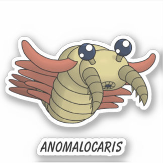 Pegatina Anomalocaris- Vinilo animal prehistórico