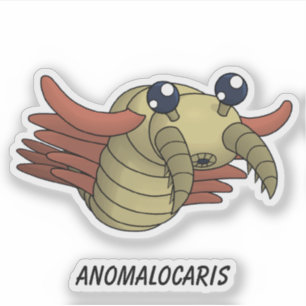 Pegatina Anomalocaris- Vinilo animal prehistórico