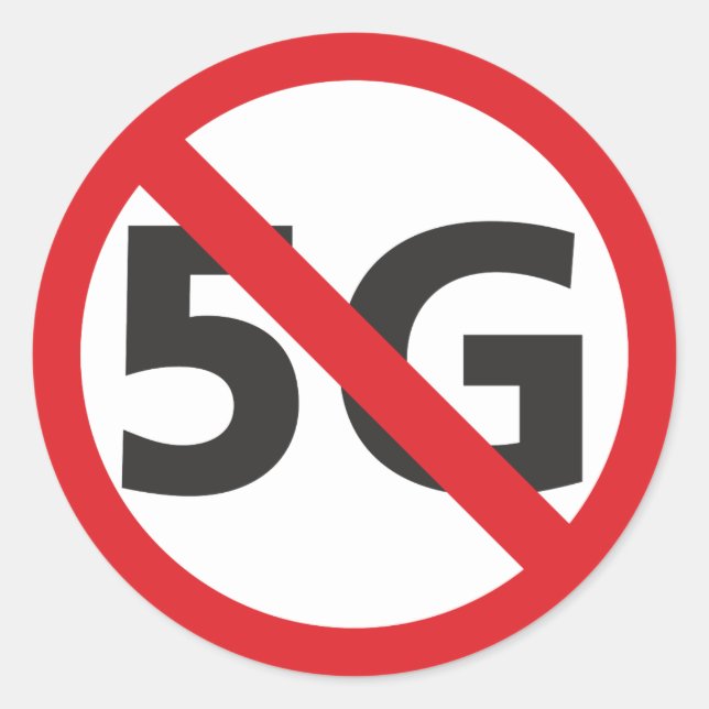 Pegatina Anti-5G (Anverso)