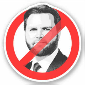Pegatina Anti JD Vance