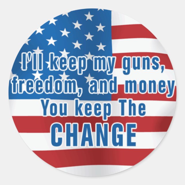 Pegatina anti-Obama (Anverso)