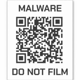Pegatina Anti-Surveillance Shield - Aviso de malwa