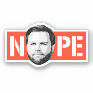 Pegatina Anti Vance - NOPE se traduce a