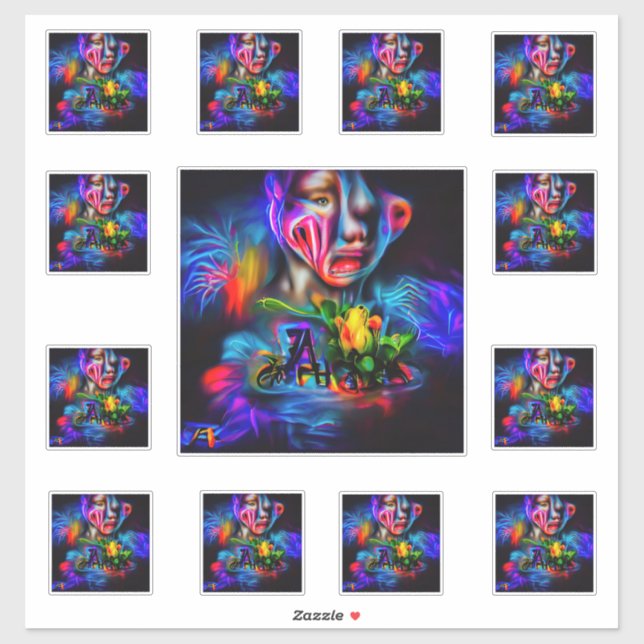 Pegatina Antrofobia 2 (Hoja)