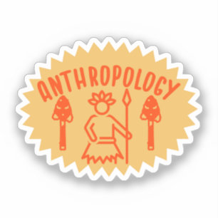 Pegatina Antropología Social , Estudiante de Antropología  