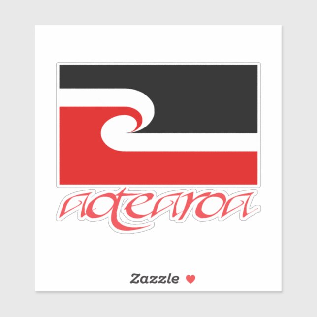 Pegatina Aotearoa (Hoja)