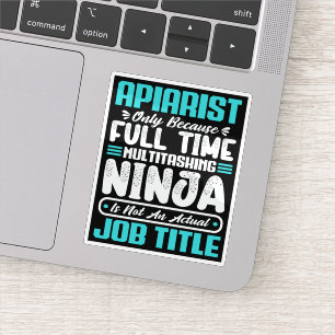 Pegatina Apiarista de la profesión de apicultor