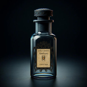 Pegatina Apothecary de Lilac Cloven: Fangs de vampiros