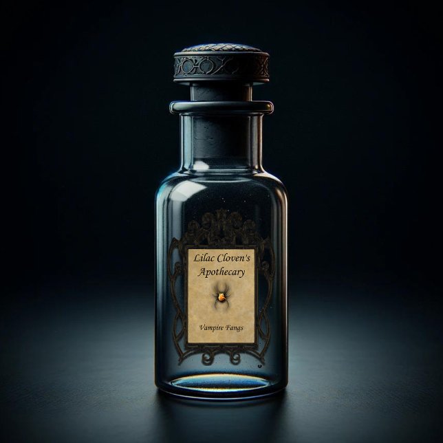 Pegatina Apothecary de Lilac Cloven: Fangs de vampiros (Subido por el creador)