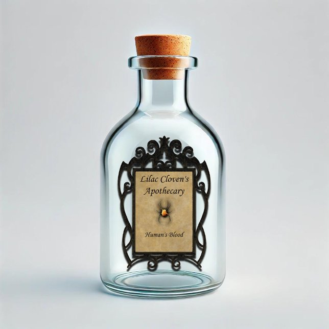 Pegatina Apothecary de Lilac Cloven: La sangre de los human (Subido por el creador)