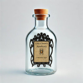 Pegatina Apothecary de Lilac Cloven: Libro del centenario