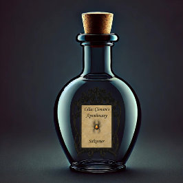 Pegatina Apothecary de Lilac Cloven: Saltpeter