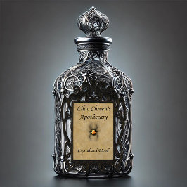 Pegatina Apothecary de Lilac Cloven: Sangre cristalizada