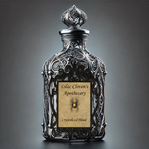 Pegatina Apothecary de Lilac Cloven: Sangre cristalizada