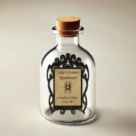 Pegatina Apothecary de Lilac Cloven: Sangre cristalizada AB