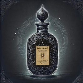 Pegatina Apothecary de Lilac Cloven: Sangre cristalizada B+