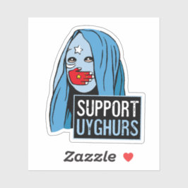 Pegatina Apoyar a los uigures