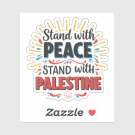 Pegatina Apoyar a Palestina