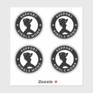 Pegatina Apoyar a una madre soltera