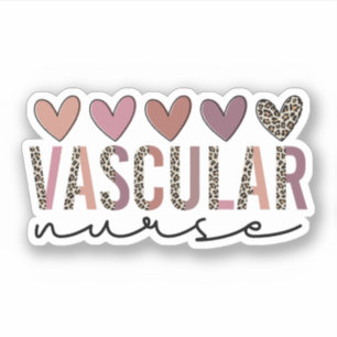 Pegatina Apreciación de Enfermeras Vasculares, Enfermero Ca