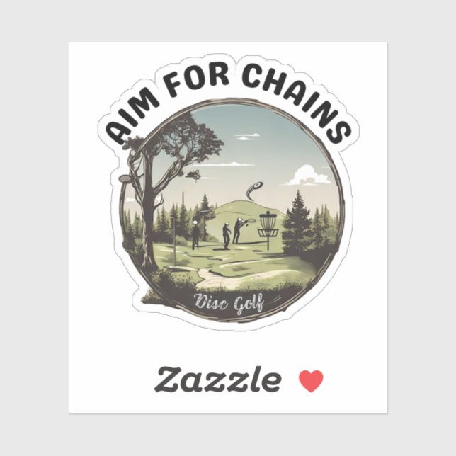 Pegatina Apuntar Para Cadenas (Hoja)