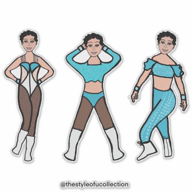 Pegatina Aqua #2 (Anverso)