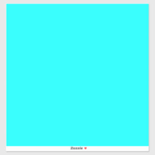 Pegatina Aqua (color sólido)