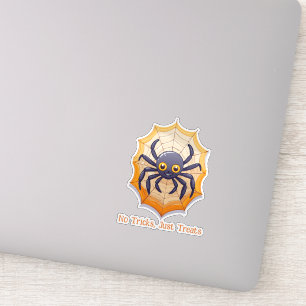 Pegatina Araña feliz de Halloween