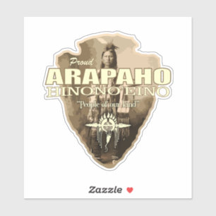 Pegatina Arapaho (punta de flecha)