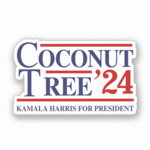 Pegatina Árbol de coco 2024