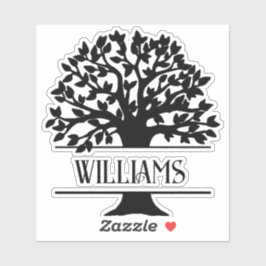 Pegatina Árbol de familia