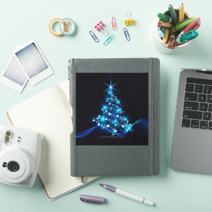 Pegatina Árbol de Navidad estilizado y brillante de Slipper
