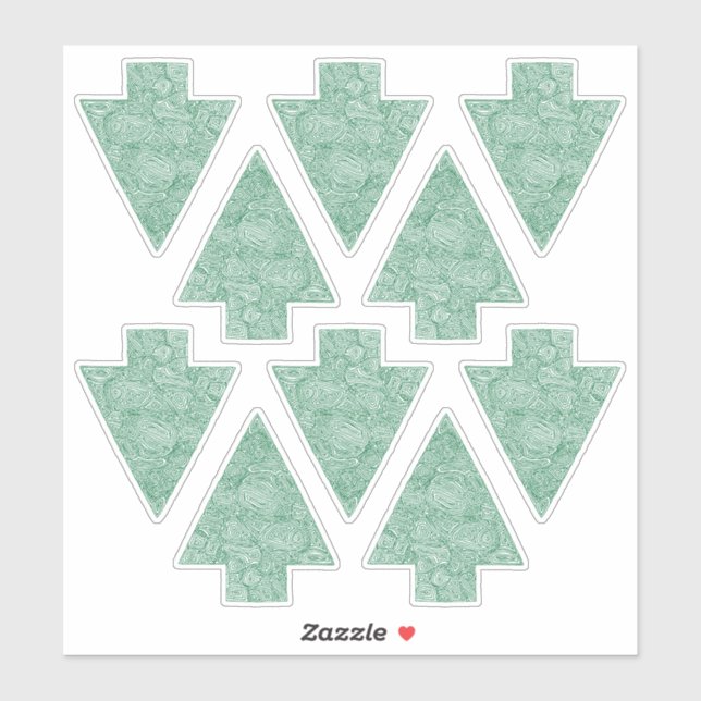 Pegatina Árbol de pinos (Hoja)