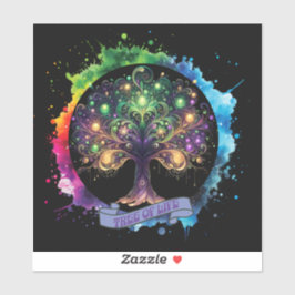 Pegatina Árbol de vida v2