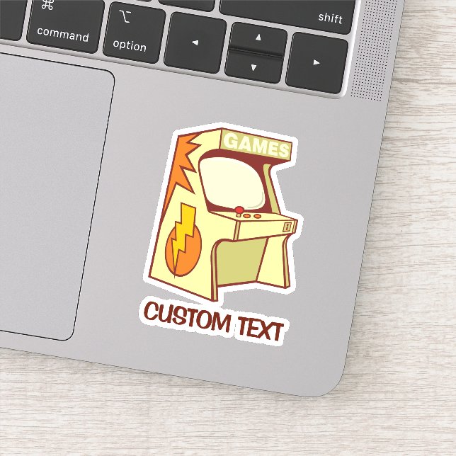 Pegatina Arcade Machine (Detalle)