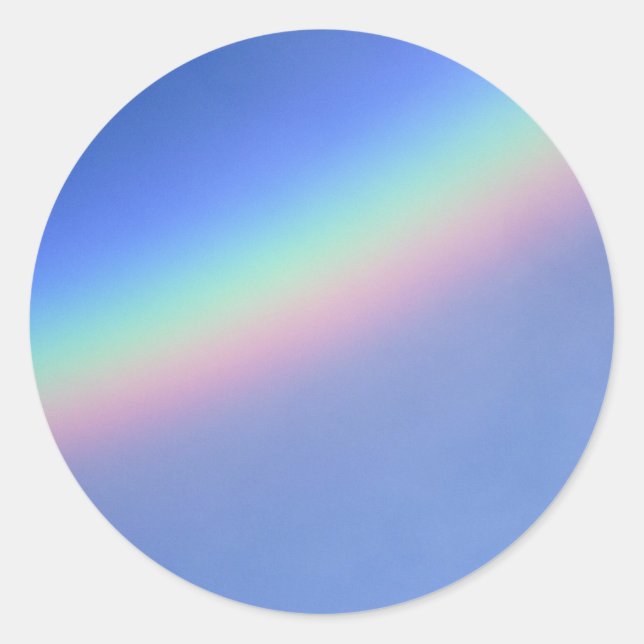 Pegatina arcoiris (Anverso)
