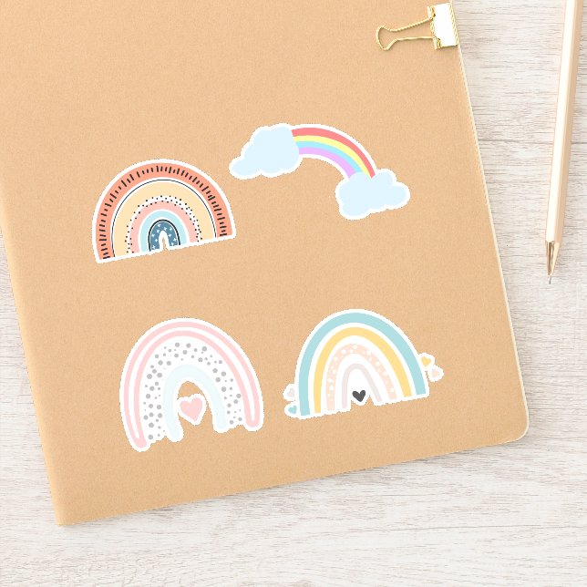 Pegatina arcoiris (Cuaderno)