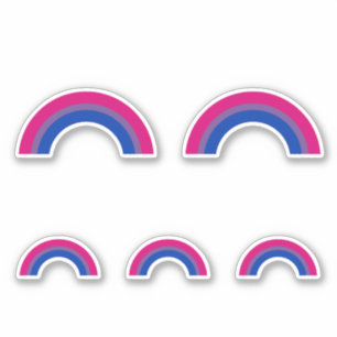 Pegatina Arcoiris bisexual