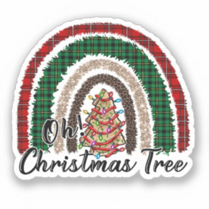 Pegatina Arcoiris de impresión de búfalo y leopardo (2)