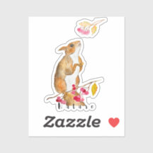 Ardilla acuática divertida en una rama con bayas