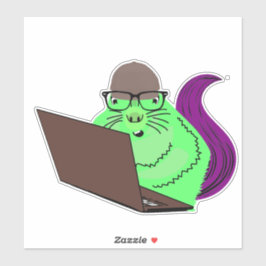 Pegatina ardilla traviesa #144