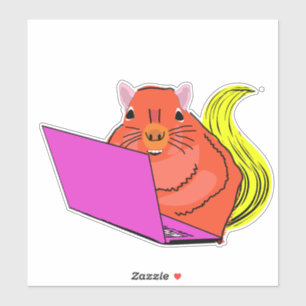 Pegatina Ardilla traviesa #158