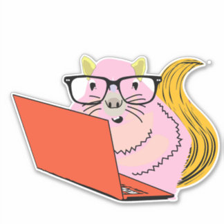 Pegatina Ardilla traviesa #175