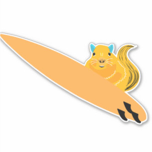 Pegatina ardilla traviesa #236