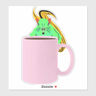 Pegatina ardilla traviesa #487