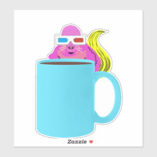 Pegatina ardilla traviesa #513