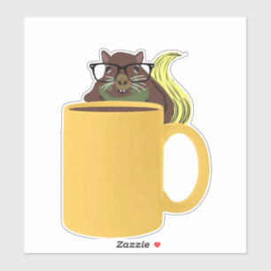 Pegatina Ardilla traviesa #551