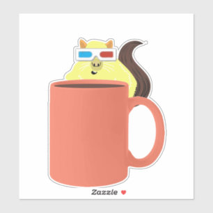 Pegatina ardilla traviesa #679