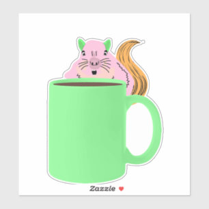 Pegatina ardilla traviesa #681